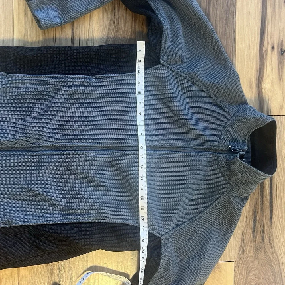 Pulse Men's Full Zip Jacket Gray Size Medium Warm Snow‎ Winter Gorpcore Ski